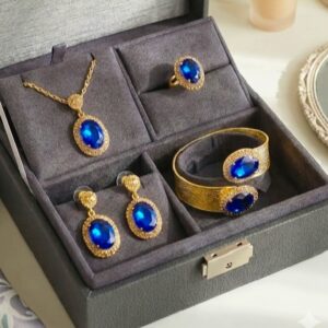 Royal blue combo set