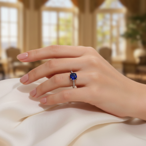 Blue sapphire ring