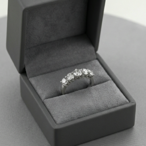 Silver ring adjustable