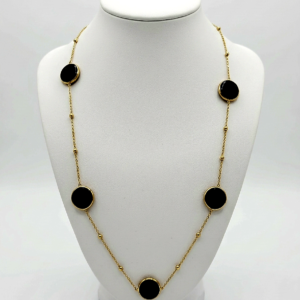Black long chain mall(20 inches