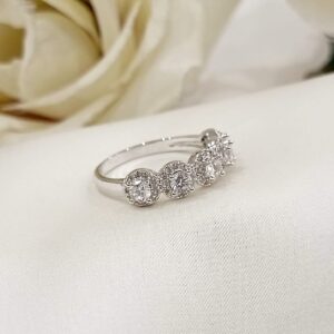 Silver ring size (6)