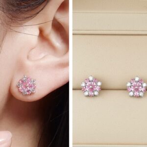 Pink studs