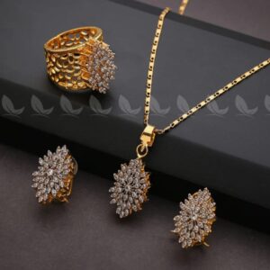 Silver and golden combo set