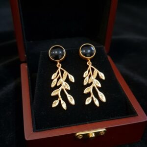 TURKISH earrings in black