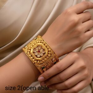 Gold plated (size 2) open able
