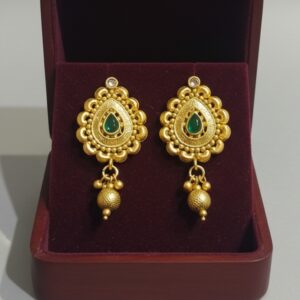 Gold plated earrings