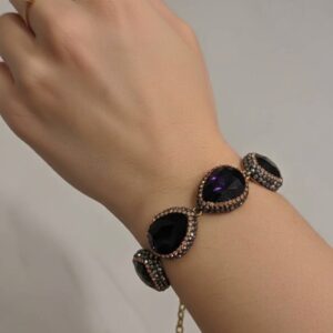 Blue sapphire bracelet